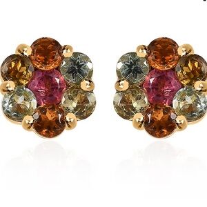 Multi Tourmaline jewelry suite